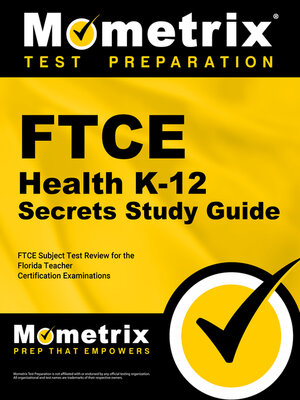cover image of FTCE Health K-12 Secrets Study Guide